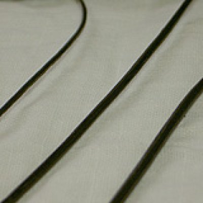 画像1: 丸革紐（1.5mm）1m